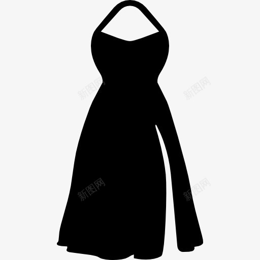 女性长裙图标png_新图网 https://ixintu.com 优雅 优雅的服装 时尚 衣服