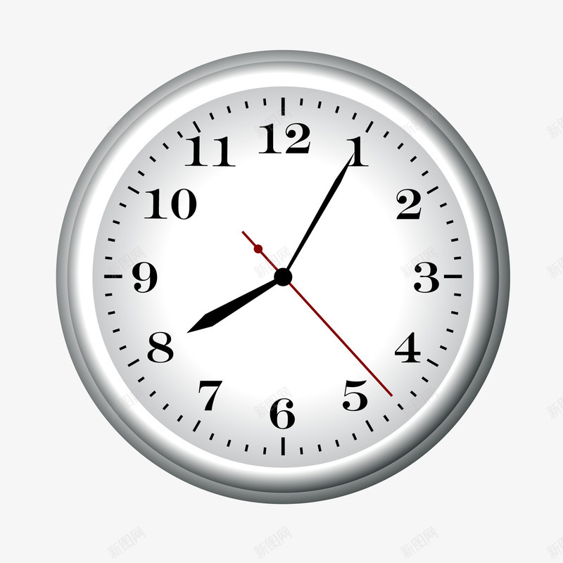 卡通圆形的钟表矢量图ai免抠素材_新图网 https://ixintu.com 卡通 圆形 时钟设计 时间 时间动画 矢量图 钟表设计