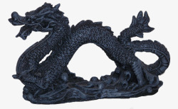 中国龙雕塑饰品实物图素材