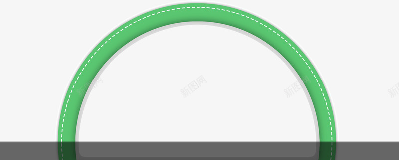 创意半圆形拱门png免抠素材_新图网 https://ixintu.com 创意 半圆形 拱门 绿色