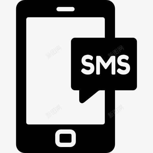 手机短信图标png_新图网 https://ixintu.com 信息 手机 技术 智能手机 短信