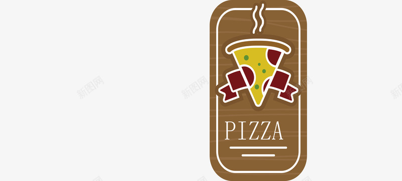 披萨logo矢量图图标图标
