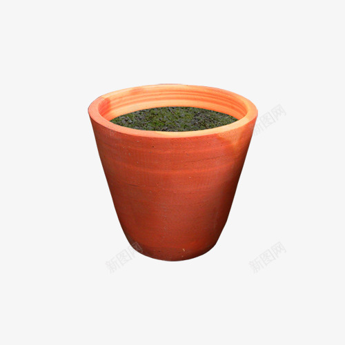 土陶花盆png免抠素材_新图网 https://ixintu.com 园艺 居家 红色 花盆