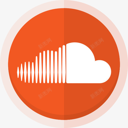 音乐在线音乐SoundClou图标png_新图网 https://ixintu.com Music SoundCloud SoundCloud的标志 logo music online soundcloud sounds 在线音乐 声音 音乐