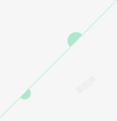半圆分割线分割线高清图片