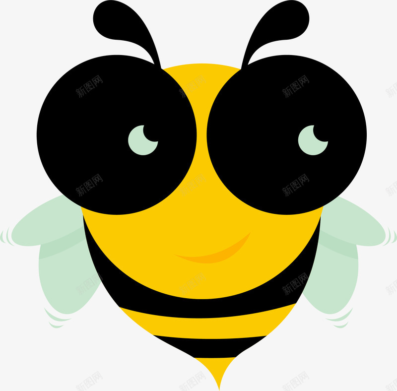 大眼睛蜂毒矢量图ai免抠素材_新图网 https://ixintu.com 大眼睛 蜂毒 蜇人 蜜蜂 蜜蜂蜂毒 蜜蜂采蜜 矢量图