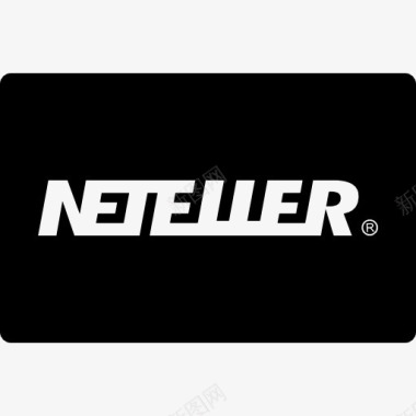 NETELLER支付卡的象征图标图标