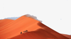 荒漠下的骆驼人物沙漠背景高清图片