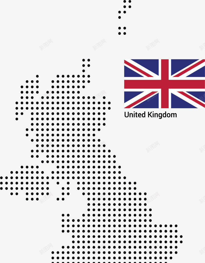 英国国家地图国旗矢量图ai免抠素材_新图网 https://ixintu.com 国旗 地图 矢量png 英国 英国国旗 英国地图 矢量图