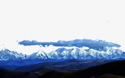 四川贡嘎山雪山二素材