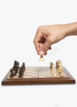 国际象棋下棋房产元素素材