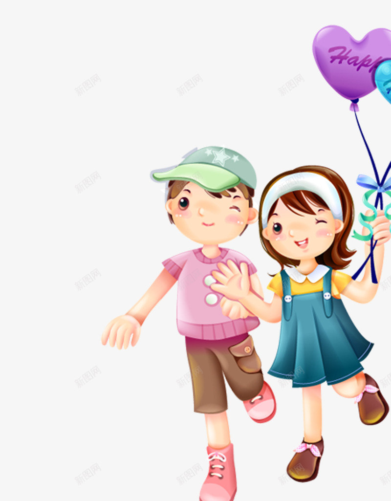 儿童png免抠素材_新图网 https://ixintu.com 儿童节 成长 欢庆节日