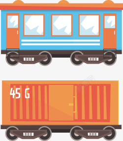 火车车厢内手绘蓝色火车车厢矢量图高清图片