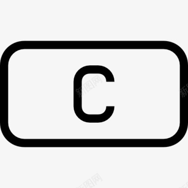 C文件圆角矩形概述界面符号图标图标