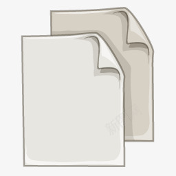 白纸再生系列电脑图标图标