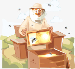 养蜂人养蜂人高清图片