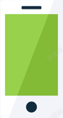 智能手机GreenFlaticons图标图标