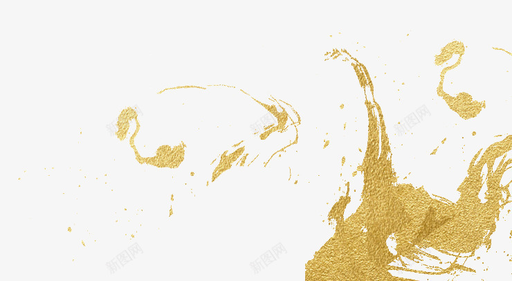 金黄色创意合成涂鸦图案png免抠素材_新图网 https://ixintu.com 创意 合成 图案 涂鸦 金黄色