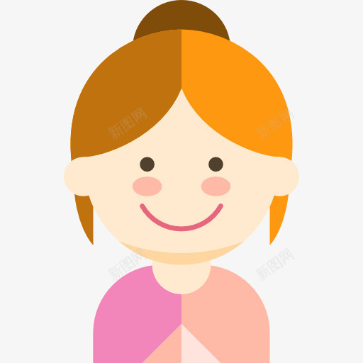 女孩图标png_新图网 https://ixintu.com 人简介 头像 女人 女孩 年轻用户