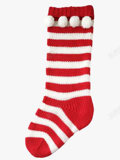 条纹袜子png免抠素材_新图网 https://ixintu.com 条纹 条纹袜子素材 红色 红色条纹 袜子图片
