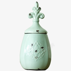 地中海风格高温陶瓷摆件装饰罐欧素材