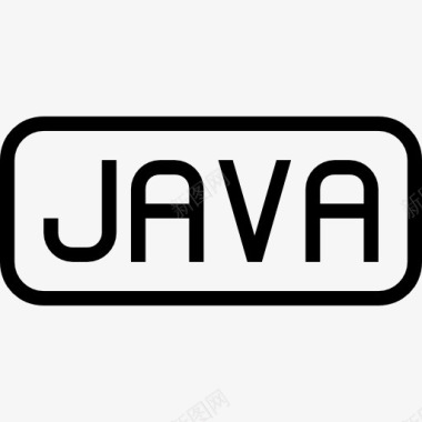 java文件类型的圆角矩形概述界面符号图标图标