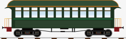 火车车厢内火车绿皮火车车厢矢量图高清图片
