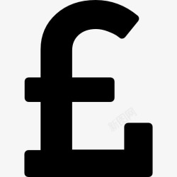 英国货币大不列颠磅图标高清图片