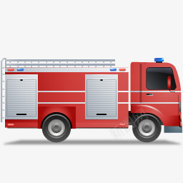 救火车正确的红色的Transp图标png_新图网 https://ixintu.com FireTruck Red Right 救火车 正确的 红色的