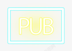pub俱乐部标牌高清图片