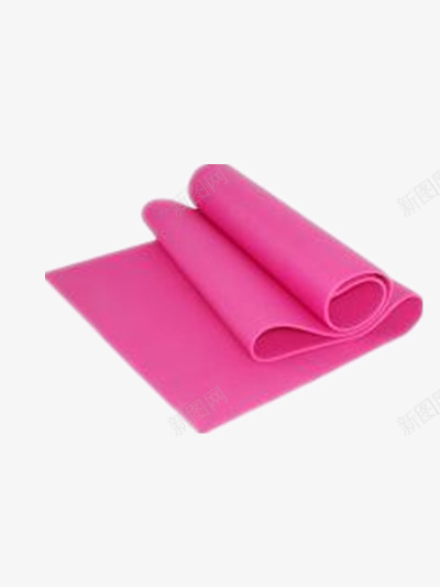 玫红瑜伽垫png免抠素材_新图网 https://ixintu.com 健身 塑料垫 瑜伽 瑜伽垫 纤体