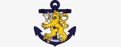 小沙尼爱沙尼亚海军军徽高清图片