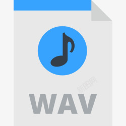 wavWAV图标高清图片