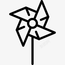 玩具厂Pinwheel图标高清图片