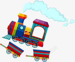 童话小火车素材