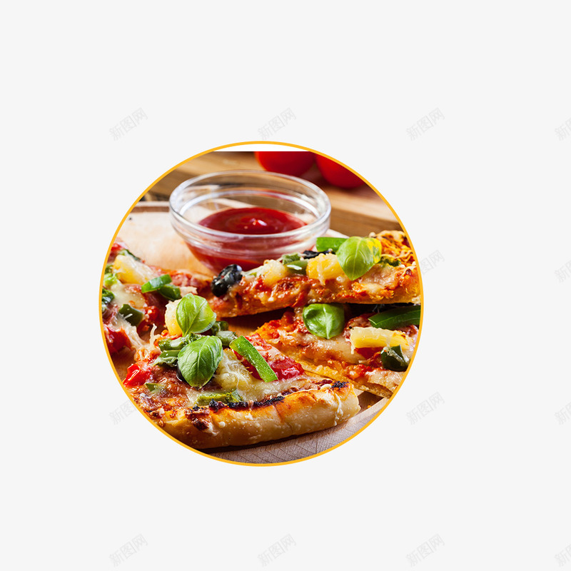 披萨pizzapng免抠素材_新图网 https://ixintu.com pizza 披萨 食物