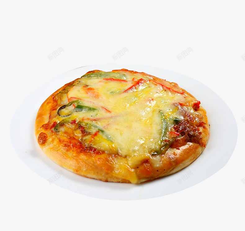 混合口味美味披萨png免抠素材_新图网 https://ixintu.com 小号披萨 快餐 榴莲披萨 蔬菜水果