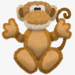 猴子毛绒玩具猴子毛绒玩具高清图片