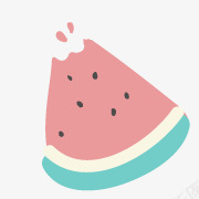 小清新可爱卡通手绘西瓜png免抠素材_新图网 https://ixintu.com 卡通 可爱 小清新 手绘 西瓜
