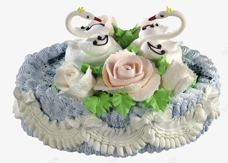 婚礼蛋糕png免抠素材_新图网 https://ixintu.com 点心 甜品 甜点 生日蛋糕 花卉