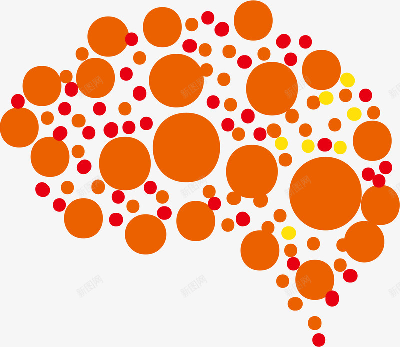 圆点科技智慧大脑png免抠素材_新图网 https://ixintu.com 人体大脑 人体智慧大脑 圆形 形状 智慧大脑 科技单脑 科技智慧大脑