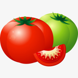 卡通水果西红柿素材