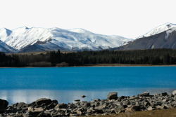 新西兰特卡波湖风景区特卡波湖风景图高清图片