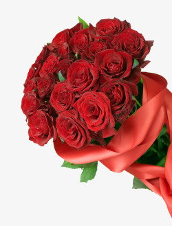 女人花火玫瑰一大捧火红玫瑰花束高清图片