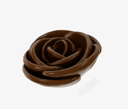 巧克力浪漫玫瑰花素材