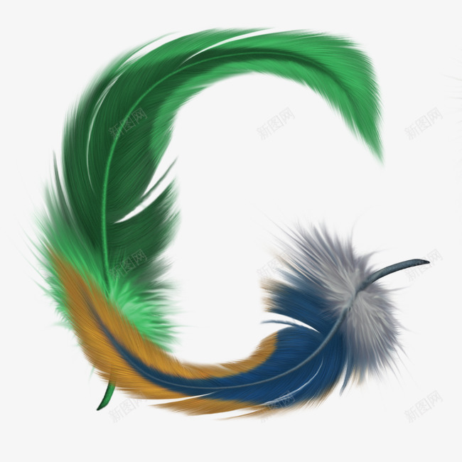 羽毛png免抠素材_新图网 https://ixintu.com 七色羽毛 孔雀羽毛 彩色羽毛 趣味羽毛字母
