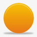 手绘黄色圆形按钮图标png_新图网 https://ixintu.com 图标 圆形 形状圆图案图标 按钮 黄色