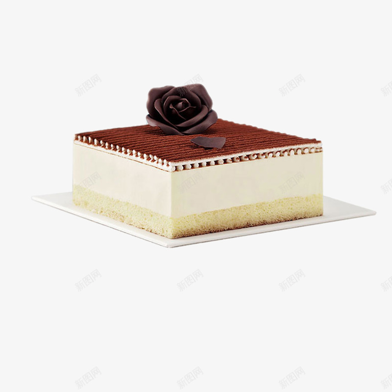 巧克力玫瑰蛋糕png免抠素材_新图网 https://ixintu.com 实物图 巧克力玫瑰 提拉米苏 提拉米苏蛋糕 提拉米酥 美食 蛋糕 食品