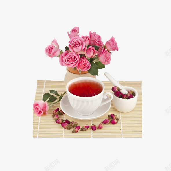 玫瑰花茶瓷杯瓷勺瓷盘子psd免抠素材_新图网 https://ixintu.com 玫瑰 瓷勺 瓷杯 瓷盘子 花