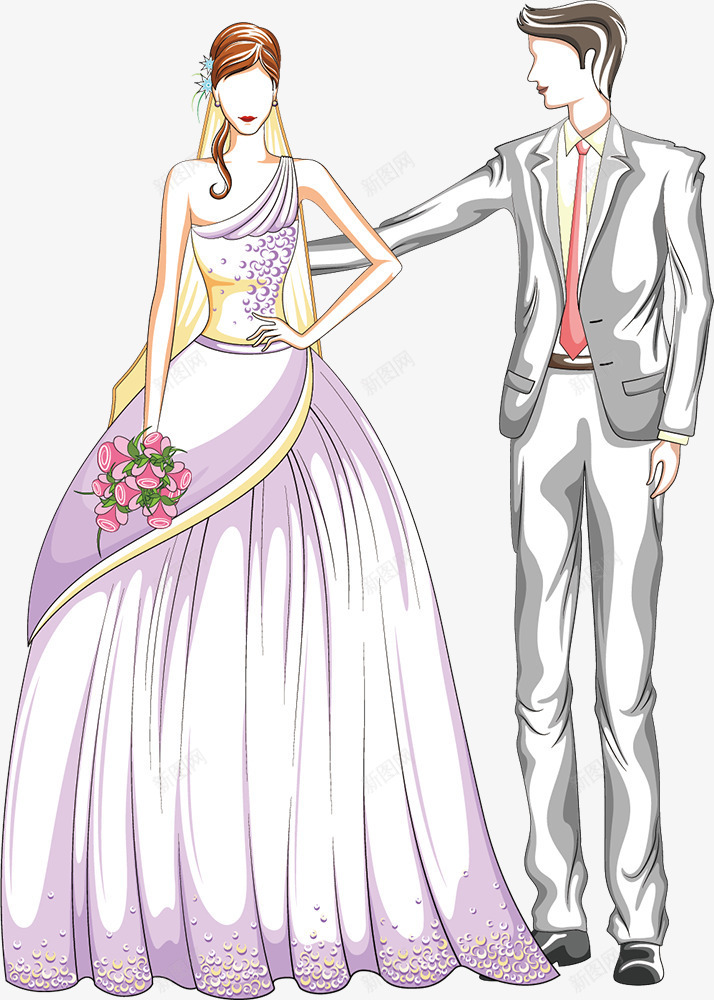 婚礼背景喷绘新人图案png免抠素材_新图网 https://ixintu.com 喜庆 婚礼 婚礼喷绘 新人 结婚